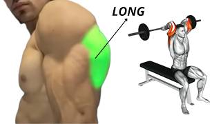 3 BEST LONG HEAD TRICEPS WORKOUT AT GYM