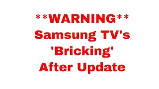 SAMSUNG 40″ 7000 Series – 4K Ultra HD Smart LED TV – 2160p, 120MR (Model#: UN40KU7000) *UPDATE WARNING* Samsung MU Series TV's 2017, DO NOT DOWNLOAD UPDATE