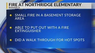 Fire at Northridge Elementary