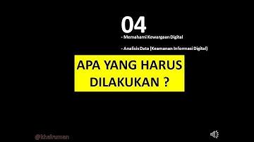 Informatika Analisis Data dan Memahami Kewargaan Digital 04
