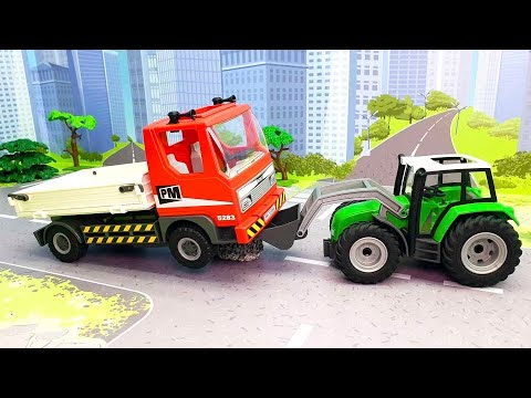 Мультики про машинки - мультики для детей с игрушками Плеймобил - Старческий гнев.
