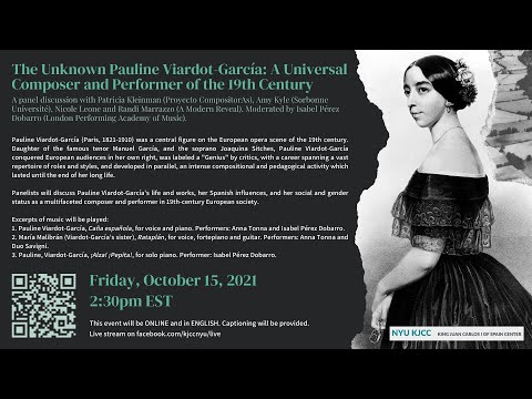 The Unknown Pauline Viardot-García: A Universal Composer and Performer of the 19th Century