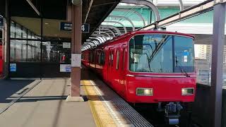 同じ顔で同じ製造番号やないか！。6500系6520F+6800系6820F準急中部国際空港行上小田井4番線発車