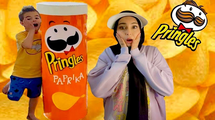 تحدي صنع أكبر برنجلز بالعالم وفاجئت ابني فيه😱