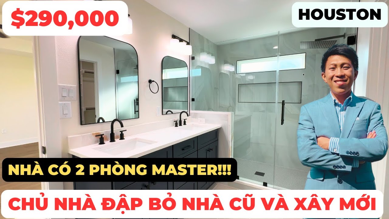 #237 ХЬЮСТОН - УНИКАЛЬНЫЙ ДОМОВЛАДЕЛЕЦ СНЕС СТАРЫЙ ДОМ И ПОСТРОИЛ СОВЕРШЕННО НОВЫЙ ДОМ С 2 ГЛАВНЫ...