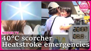 Two dead as 40°C heat envelopes Japan