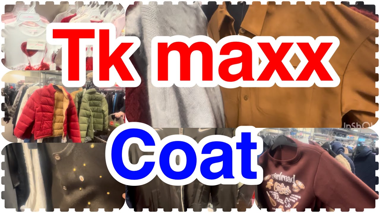 Tk maxx woman’s coat & cardigan/ January 2026…..