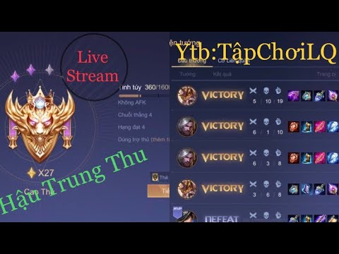 LiveStream Liên Quân Mobile : Còn Lại Gì Sau Trung Thu – Say Lú Như Con Cú Mọi Người Ạ