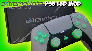 Make your PS5 controller stand out! LED mod kit install