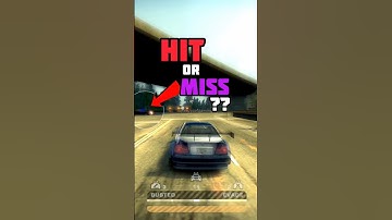 HIT or MISS 🧐..?? BMW M3 GTR | NFSMW #shorts #needforspeed #gameplay #gaming #racing #bmw