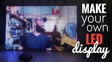 DIY Led Display: WS2812b ( 8000 of them! )