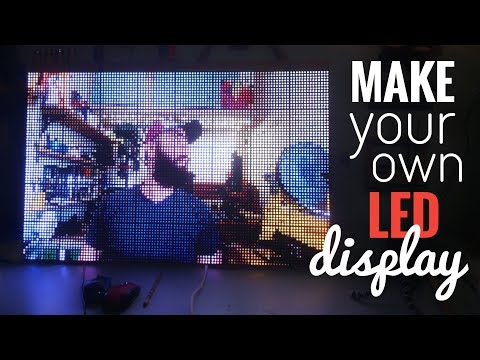 Video: How To Make An LED Display