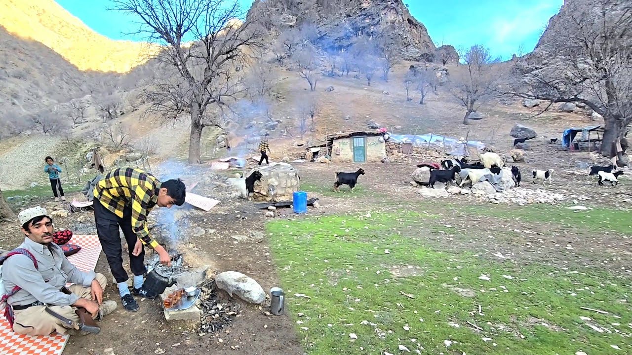 "Journey to Talwa: Preparing the House, Moving the Sheep, and Fishing with Agha Qurban"