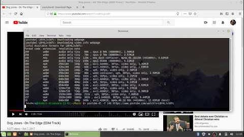 Linux Terminal Software | Youtube Downloader