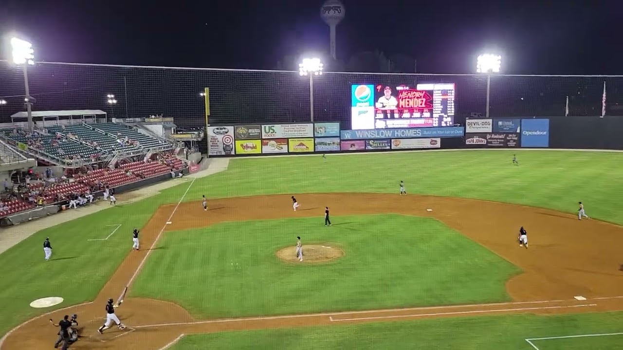 Explore Five County Stadium home of the Carolina Mudcats