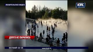 Паровой фонтан в Алматы закрылся через несколько часов после ...