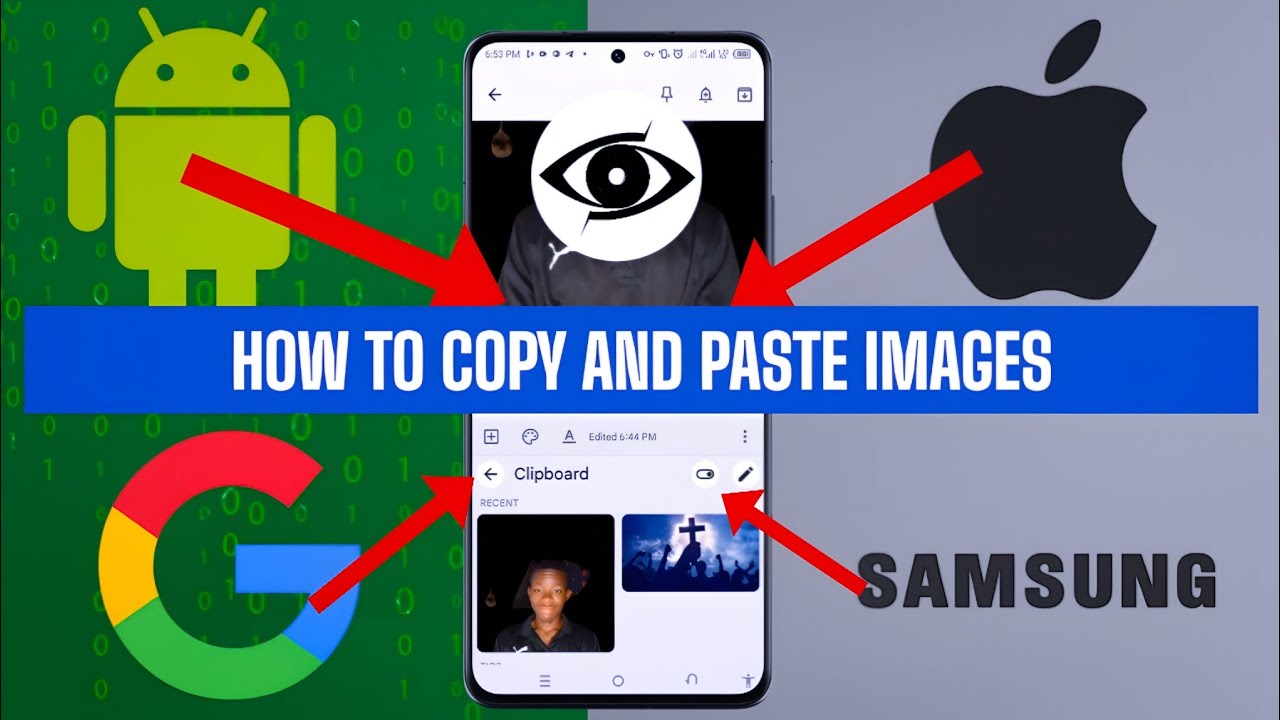 How To Copy & Paste Images on Android (BEST POSSIBLE STEPS) - YouTube
