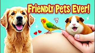 Top 10 Friendliest Pet Animals 🐶❤️ | Pets That Actually Love You Back!