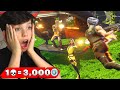 1 Elimination = 3,000 VBucks with My Little Brother! (Fortnite Chapter 2)