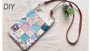 ハンドメイド パッチワーク ショルダーバッグ ポシェット パッチワークでカスタマイズ ショルダーバッグとポシェット | 本