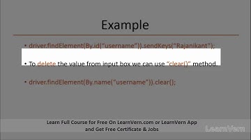 Selenium WebDriver Tutorial Video In Hindi