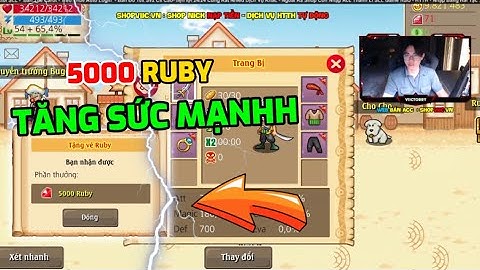 Tri Ân ( Tập 3 ) : Thay Đổi Cho Nick Khách Trúng 5000 RUBY | Hải Tặc Tí Hon  !