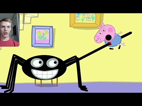 Reaction - A Peppa Pig Horror Story | George Befriends a Spider