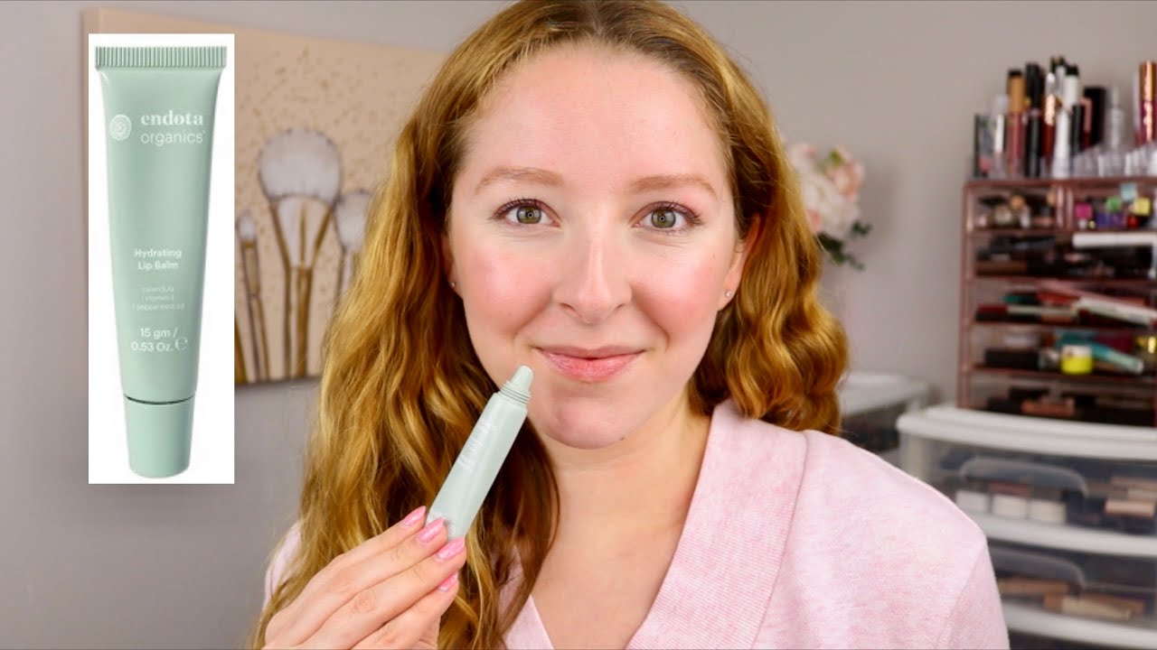 ENDOTA ORGANICS HYDRATING LIP BALM REVIEW YouTube