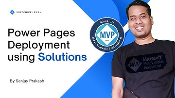 Power Pages Deployment using Solutions