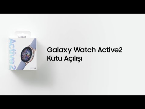 Galaxy Watch Active2: Kutu Açılışı | Samsung