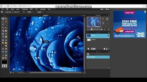 How To make An Msp Edit -USING PIXLR EDITOR ~ Magnifique Msp Gamer !