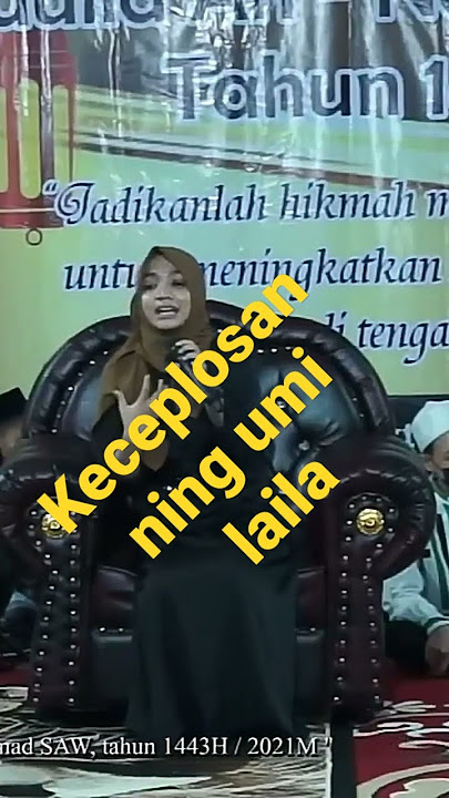 Keceplosan Ning Umi Laila #short #mutiarakehidupan #pesansangguru #shortsvideo