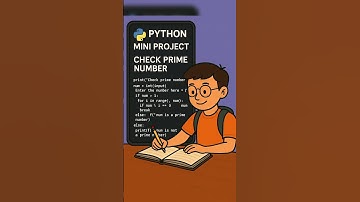 🔢 Check Prime Number in Python|Mini Project for Beginners|#python #learnpython#pythong#code #shorts
