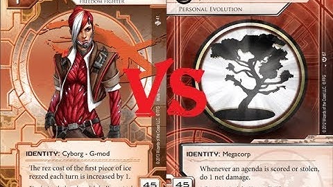 Netrunner - Jinteki: Personal Evolution vs Reina Roja Game 1 9/16/17