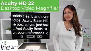 Acuity HD 22-inch Desktop Video Magnifier – Full Tutorial
