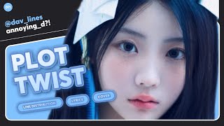 ILLIT - PLOT TWIST (cover) LINE DISTRIBUTION + LYRICS