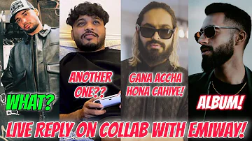 Live Reply On Collab With Emiway? Raftaar x Ikka Another? Badshah Crossed? Kr$na Track On IPL Team!