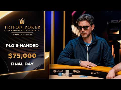 $75K PLO 6-Handed – Event #17 (Final Table) | Triton SHRS Montenegro 2026