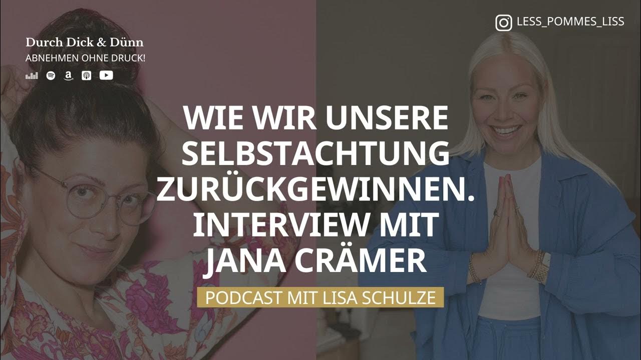 F135 I Wie wir unsere Selbstachtung zurückgewinnen. Interview mit Jana Crämer YouTube