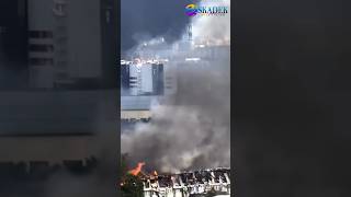 Fire Breaks Out at Moscow’s Sadovod Market Following Reported Air Defense Activity
