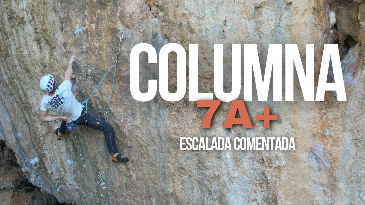 🔴 Vía espectacular para recordar mi décimo 7a+ |  Columna (7A+)  | Escalada comentada