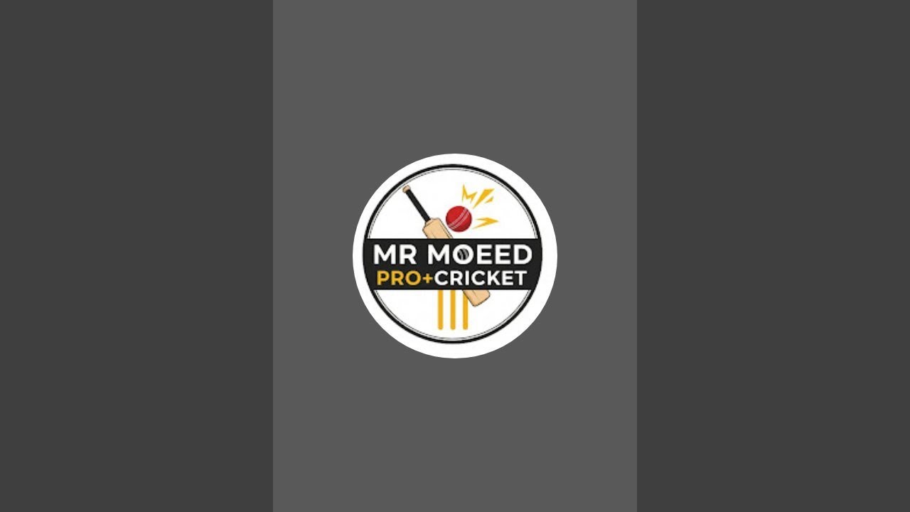 Mr moeed pro +cricket  is live!