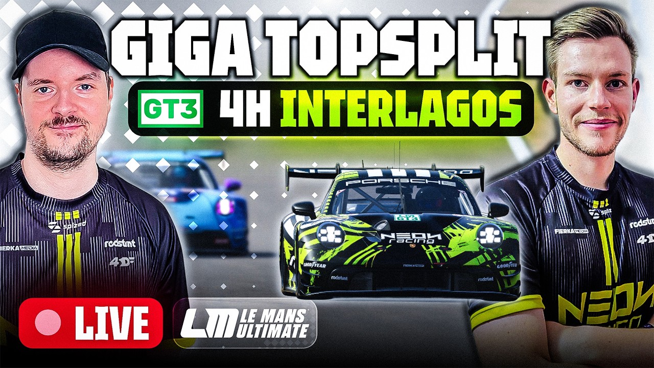 Dieser Topsplit wird VERSCHWITZT! 4H Interlagos in Le Mans Ultimate | David Fierka LIVE