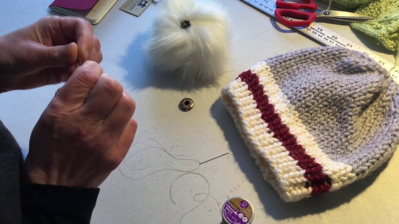 Sew on a Snap Pom Pom