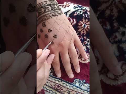 🌸flower mehendi design #simplemehendi #flowermehendi #easymehndidesign #modernmehendi 