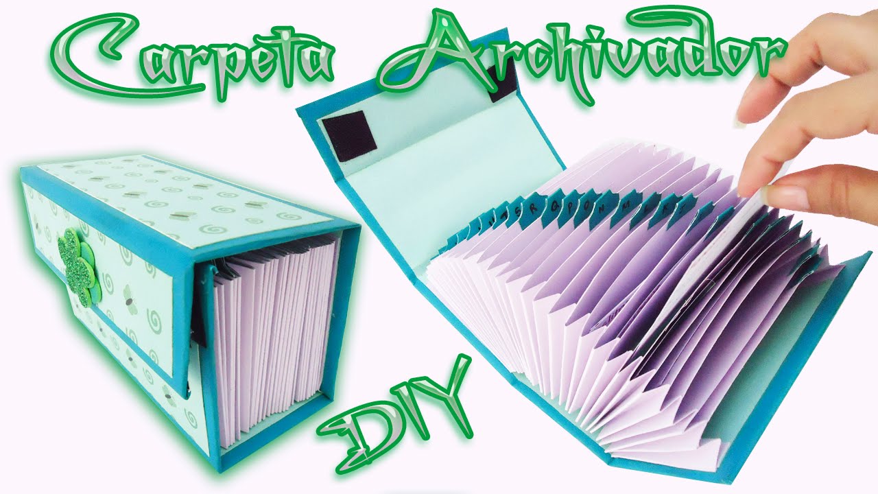 Carpeta Archivadora Scrapbook carft Diy / Folder o Caja archivador