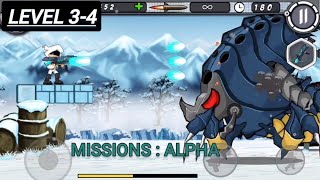 ALPHA GUNS MISSIONS ALPHA LEVEL 3-4 GAMEPLAY VARY HARD ( SAMSUNG ) LUBENZ-GAMER 