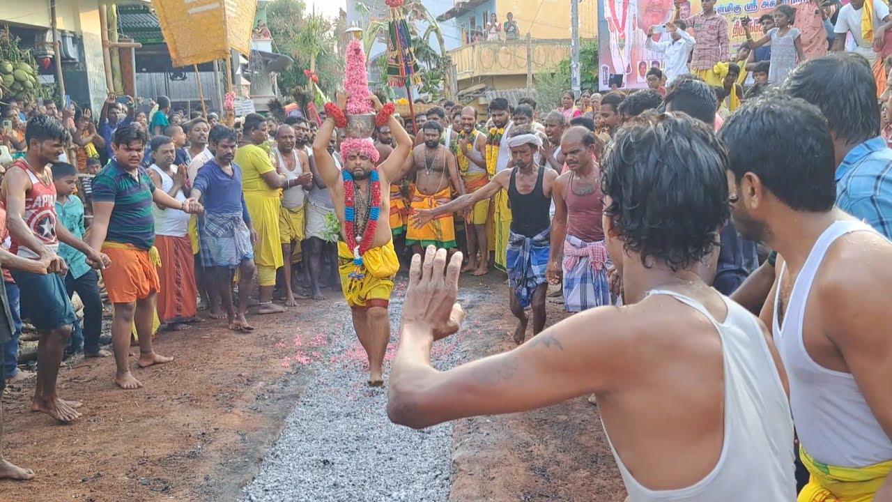 பள்ளிபாளையம் ஆவரங்காடு பூமிதி திருவிழா|pallipalayam local festival |@NammaPallipalayam