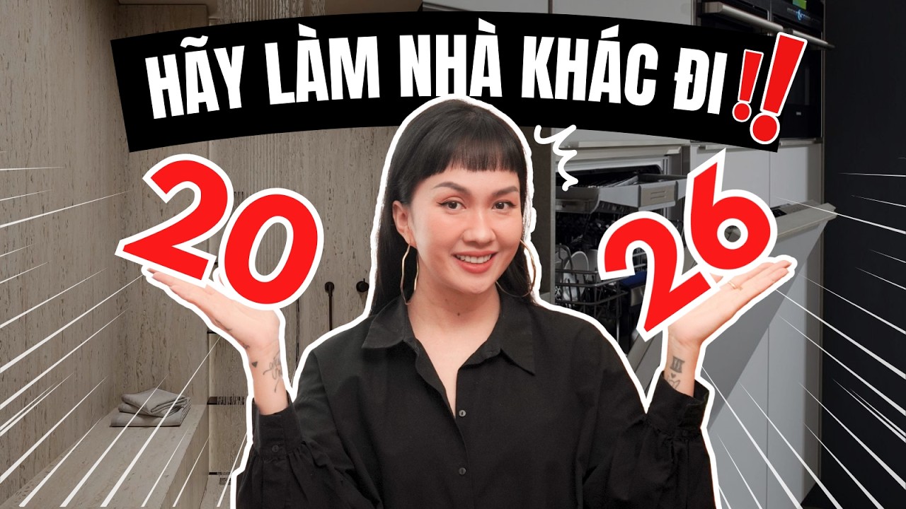Xây nhà 2026 áp dụng ngay chi tiết thiết kế này! Bục nhà tắm, nâng máy rửa chén,…| Kat Studio