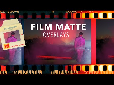 Film Matte Overlays- Vintage Animated Film Effects